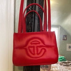 Telfar- Small Puff Shopper- Red